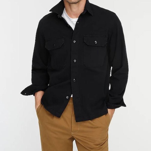 J. Crew SZ M Wallace & Barnes Button Front Shirt J6069